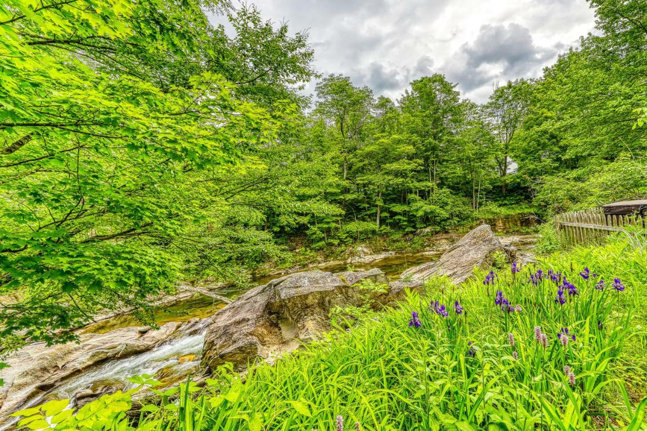 Sugarbush River Home Warren Exterior photo